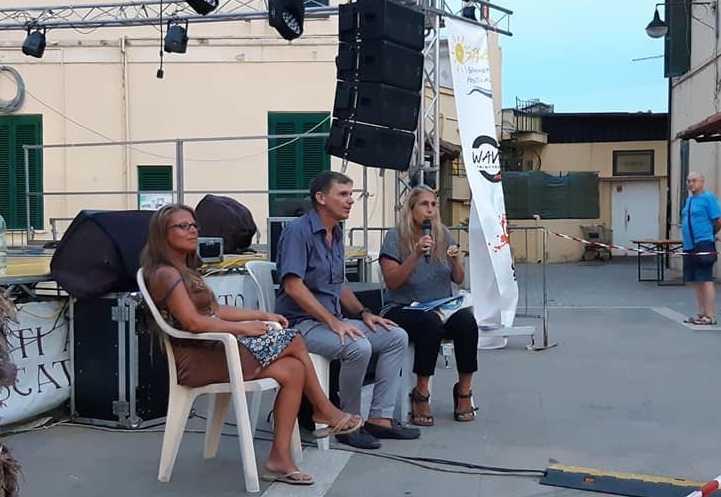 La mia Ostia alla Sagra della Tellina 2019. Ostia, la luna e il mare